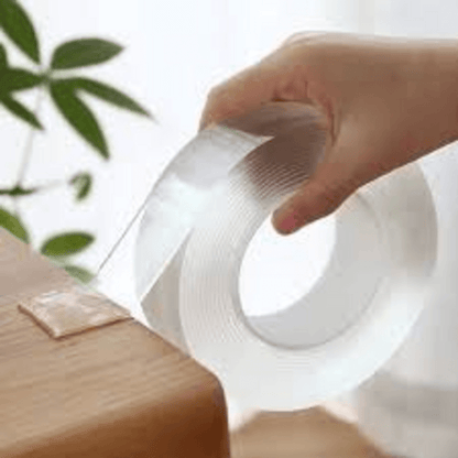 Ivy Grip Magic Tape Reusable Double-Sided Adhesive Tape, Washable, Heat Resistant, Customizable Size