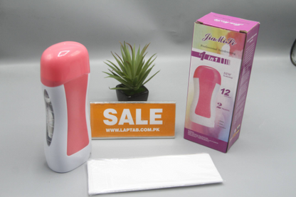Depilatory Wax Heater Roll On Hair Removal Kit for Smooth Skin Care