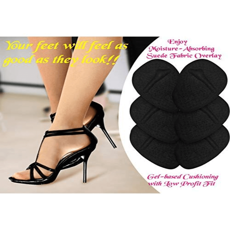 2 Pair Women's Soft Insoles for Foot Pain Relief and Comfort