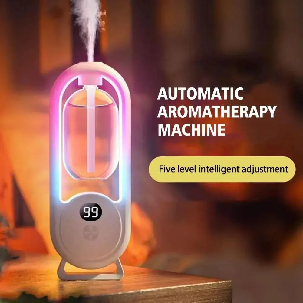 Rechargeable 5-Mode Aromatic Diffuser essential oil aromatherapy machine timed Air Freshener - Arfa Mart