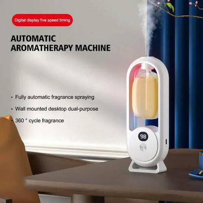 Rechargeable 5-Mode Aromatic Diffuser essential oil aromatherapy machine timed Air Freshener - Arfa Mart