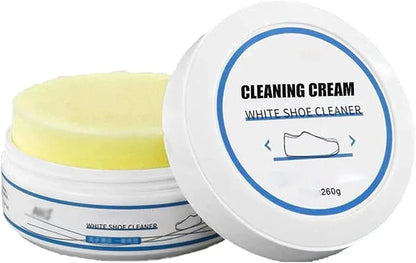 Shoes Cleaning Cream With Sponge - Arfa Mart