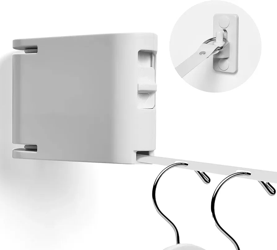 34 Holes Hanging Clothes Retractable Clotheline - Arfa Mart