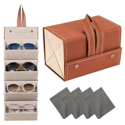 Leather Sun Glasses Organizers - Arfa Mart