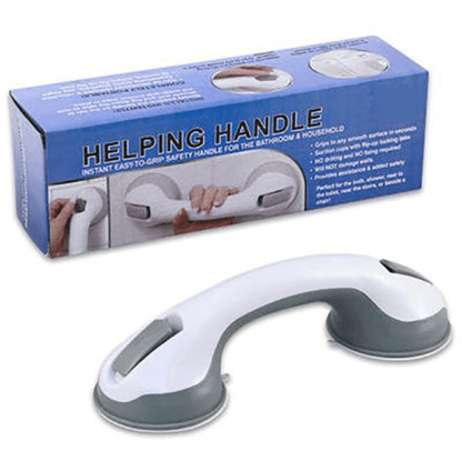 Suction Helping Handle for Bathroom Safety - Easy Install, Durable Grip