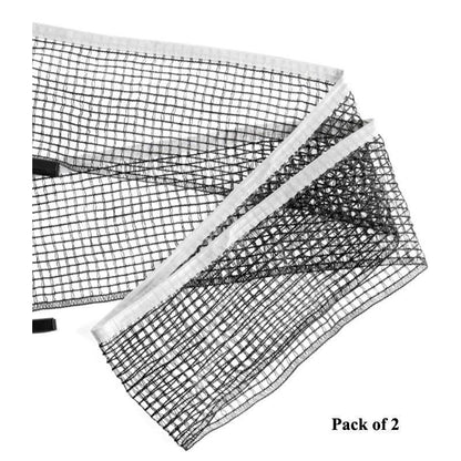 Pack of 2 Adjustable Easy Set-Up Table Tennis Ping-Pong Net Set - Arfa Mart