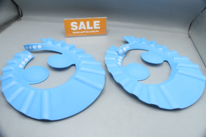 Baby Shower Cap - Pack of Two, Protects Eyes from Water and Shampoo