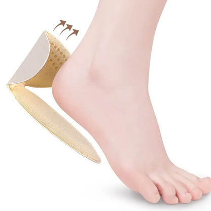 1Pair High Heels T-Shape Insoles for Women - Black Foot Pain Relief