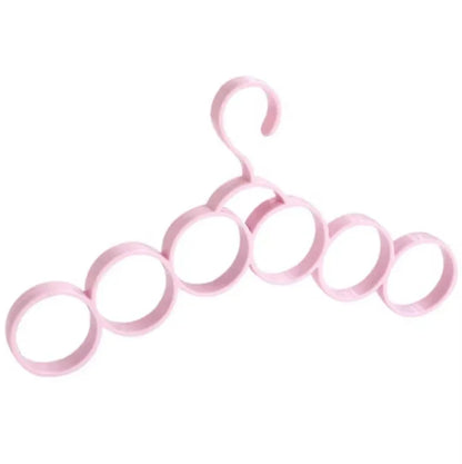 Acrylic 6-Rings Hangers (Pack of 5) - Arfa Mart