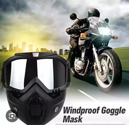 Google safety mask for bike - Arfa Mart