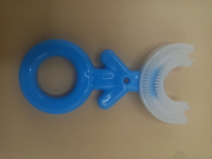 Kids U-Shaped Silicone Toothbrush for Easy and Effective Oral Care