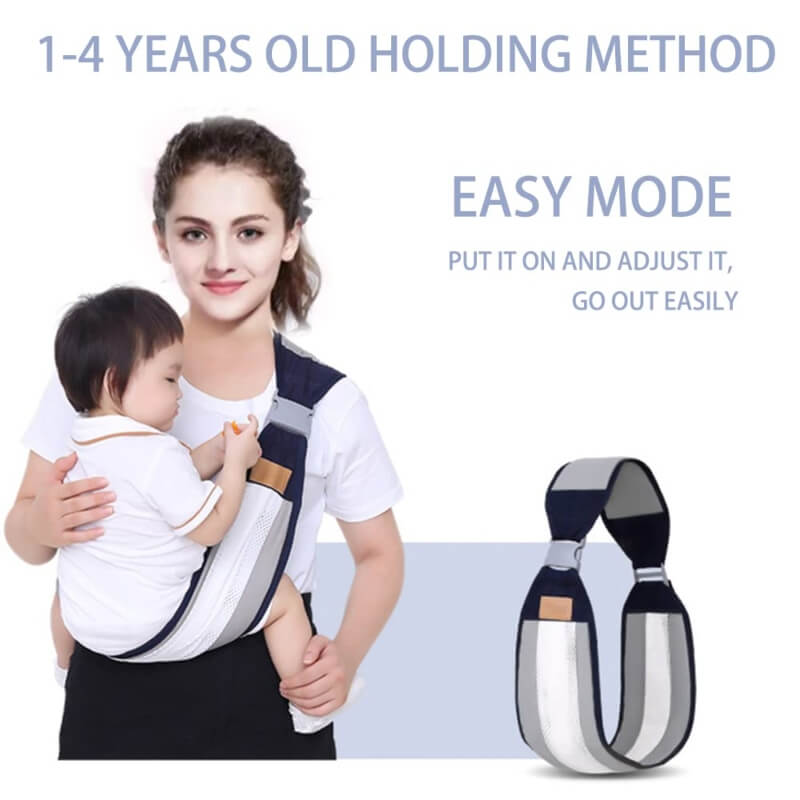 Breathable Baby Mesh Carrier Sling for Hands-Free Comfort and Support