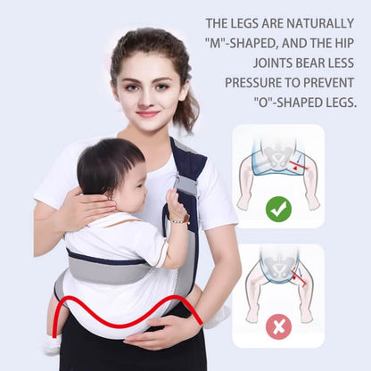 Breathable Baby Mesh Carrier Sling for Hands-Free Comfort and Support
