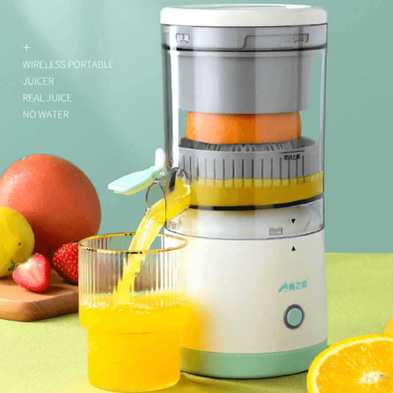 Wireless Electric Juicer Fruit Extractor - Compact, Easy to Clean, Cordless