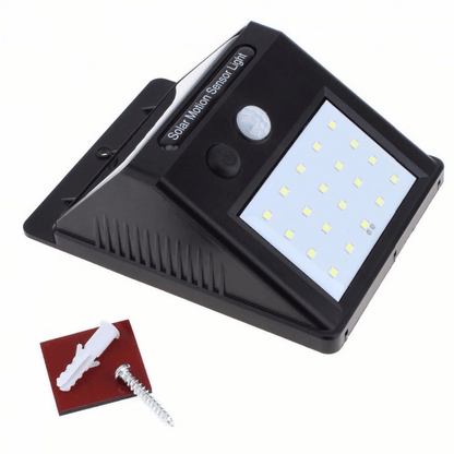 20 LED Solar Garden Light with Motion Sensor, Waterproof, Solar Powered