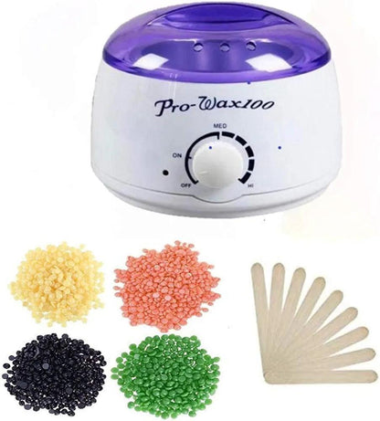 Pro wax 100 Mini Wax Warmer Heater Electric Hands Spa Hair Removal Depilatory Melting Wax Machine Pot Temperature Control