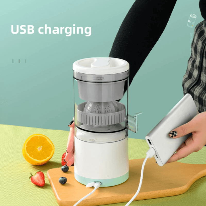 Wireless Electric Juicer Fruit Extractor - Compact, Easy to Clean, Cordless