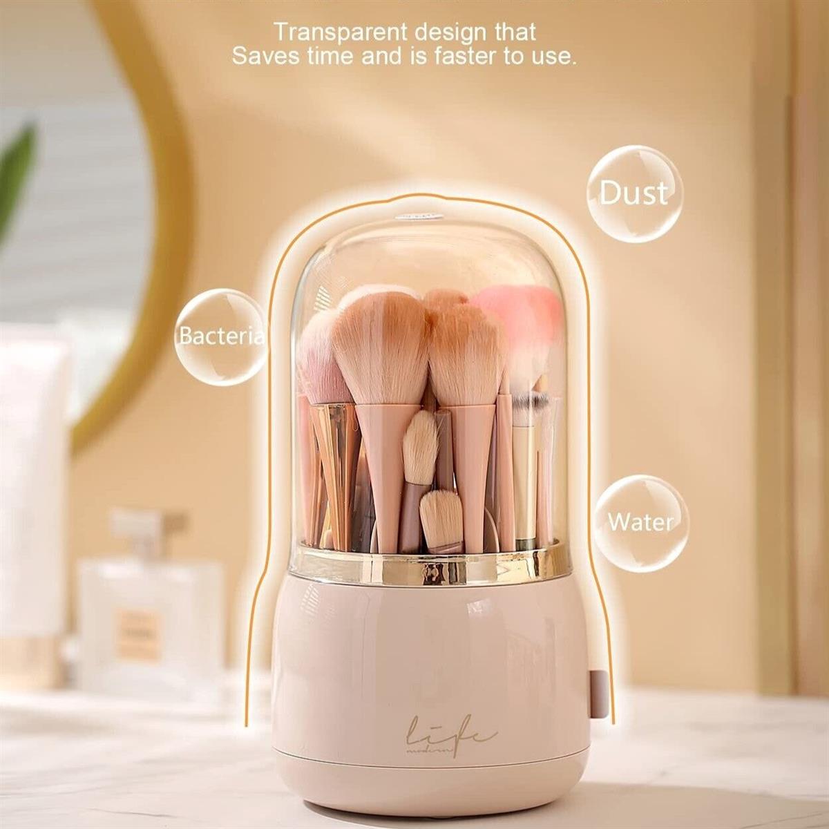360⁰ Rotary Cosmetic Brush Storage Bucket Printed Box