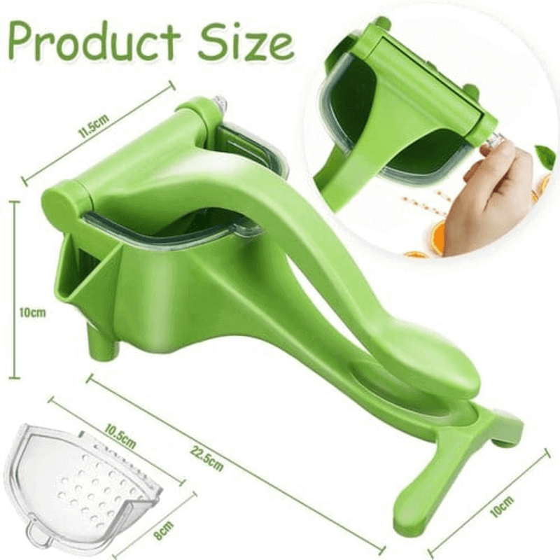 Food Grade Manual Juice Squeezer for Oranges, Lemons, and More