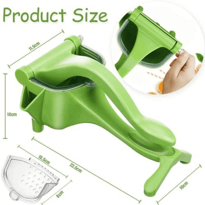 Food Grade Manual Juice Squeezer for Oranges, Lemons, and More
