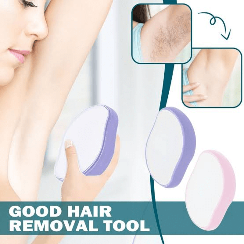 Crystal Hair Remover Painless Exfoliation Tool for Smooth Skin