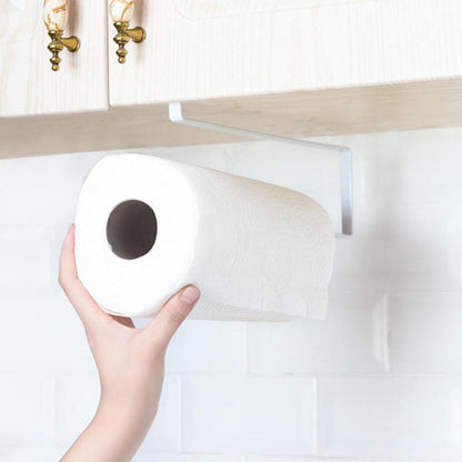 Tissue Roll Iron Hanger - Versatile Paper Holder for Home and Office