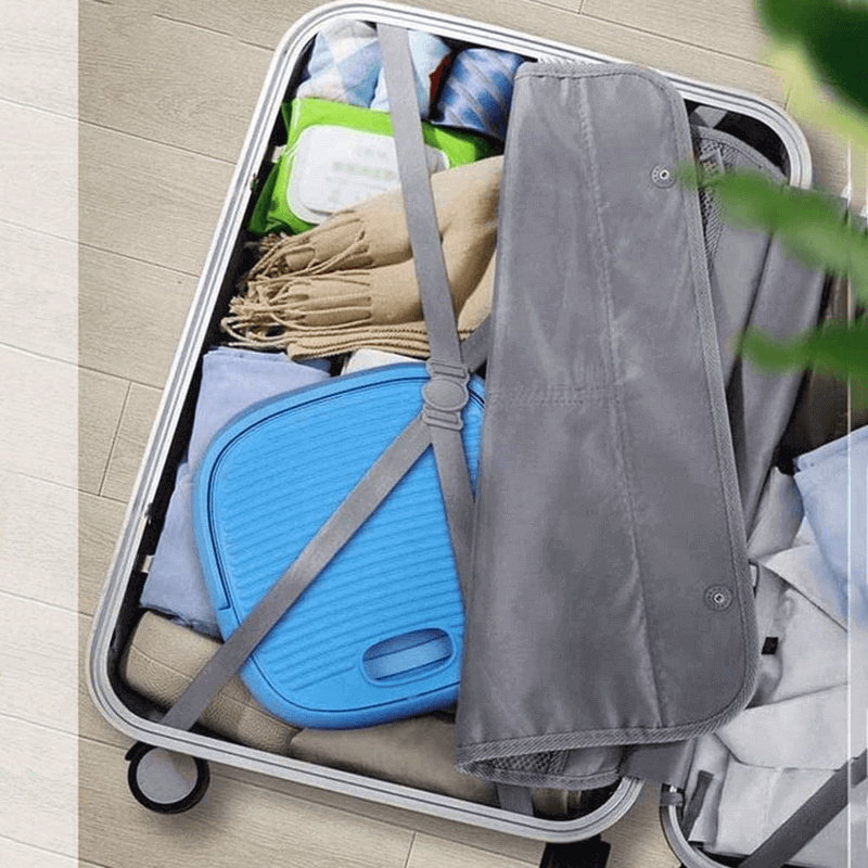 Portable Mini Foldable Washing Machine with Ozone Wash, 0.8kg Capacity, USB Charging