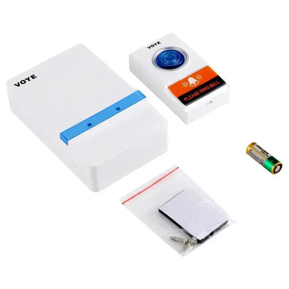 VOYE V012A Home Music Remote Control Wireless Doorbell With 38 Polyphony Sounds - Arfa Mart