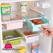 Multi-functional Sliding Fridge Drawer Box with Ventilation Holes for Food Storage