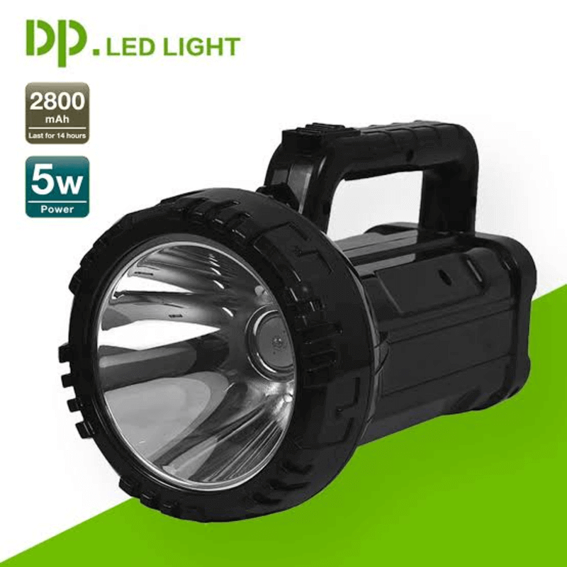 Rechargeable Waterproof Flashlight Emergency Light with Long Battery Life