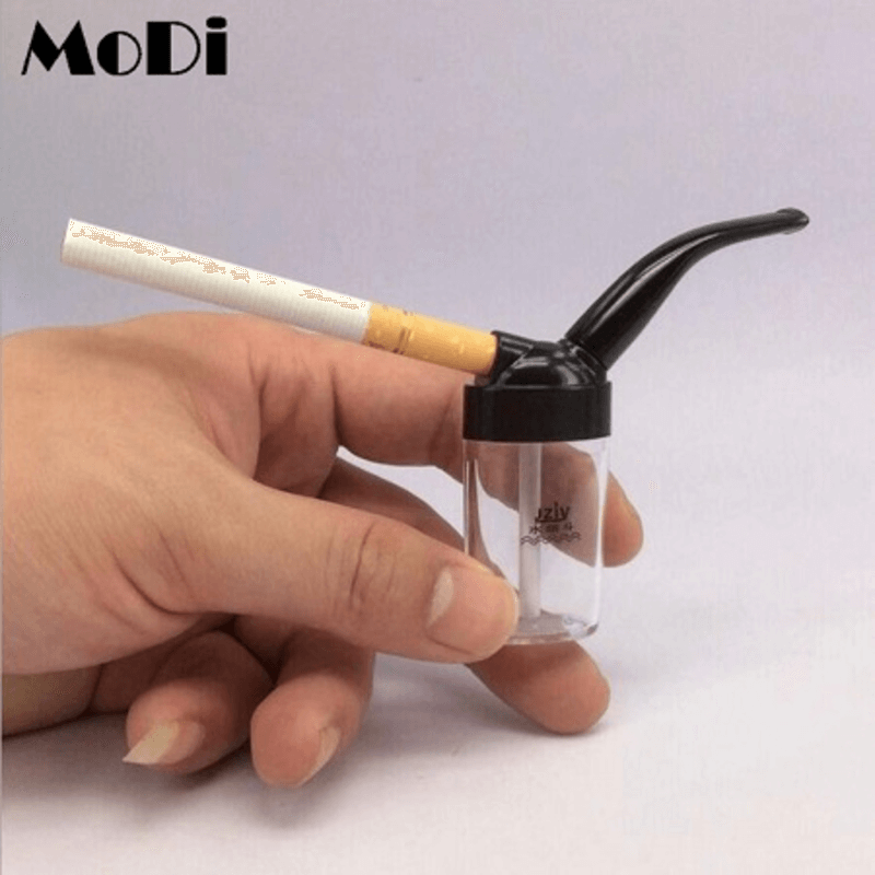 Mini Cigarette Pipe Hookah Filter for Safer Water Smoking, Portable Design