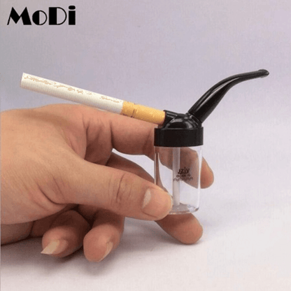 Mini Cigarette Pipe Hookah Filter for Safer Water Smoking, Portable Design