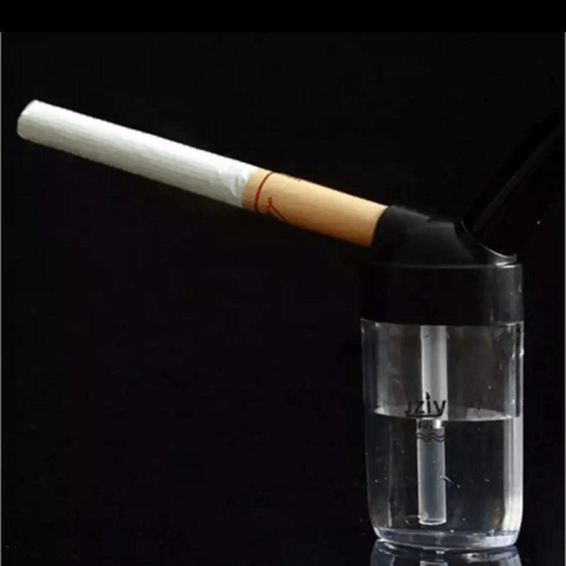 Mini Cigarette Pipe Hookah Filter for Safer Water Smoking, Portable Design