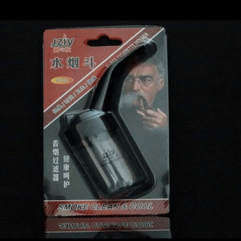 Mini Cigarette Pipe Hookah Filter for Safer Water Smoking, Portable Design