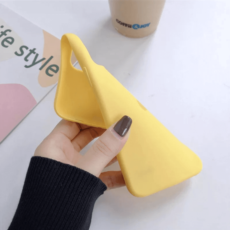Soft Silicone TPU Case for iPhone - Shock Absorbing, Scratch Resistant