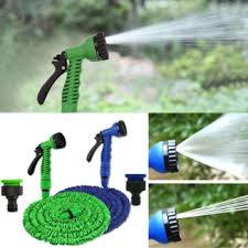 Flexible Expanding Water Hose with Spray Nozzle for Garden and Car Use