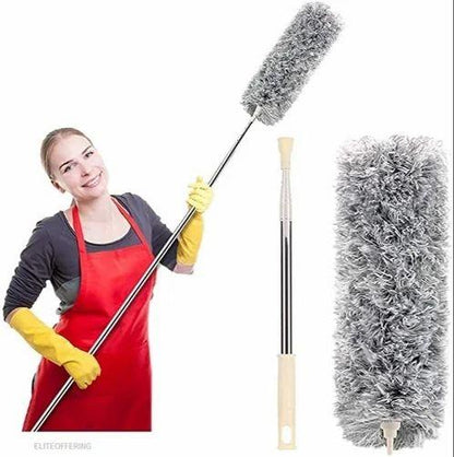 100inch Gray Expandable Fan Cleaner Mop