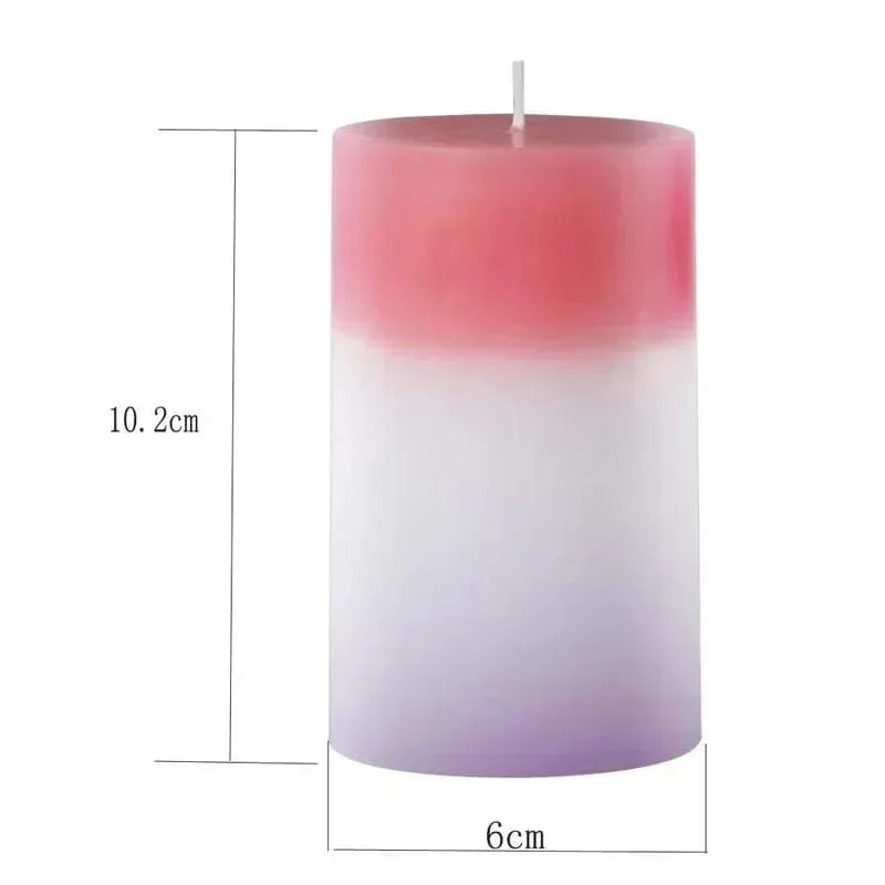 Magic Colour Changing Wax Candles Colorful LED Light Home Lighting New Type Romantic Real Flameless Flickering Holiday Candle - Arfa Mart