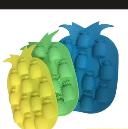Silicone Ice Cube Pineapple Shape - Arfa Mart