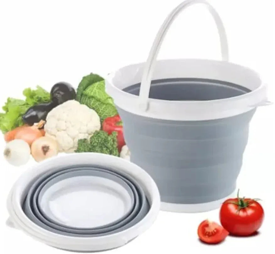 Silicone Folding Bucket - Arfa Mart