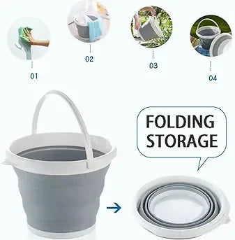 Silicone Folding Bucket - Arfa Mart