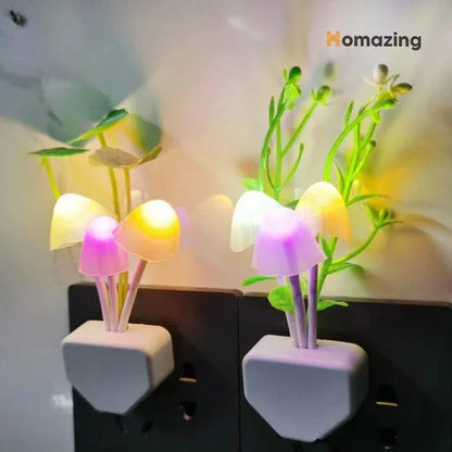 Pack of 3 LED Mushrooms light - Arfa Mart