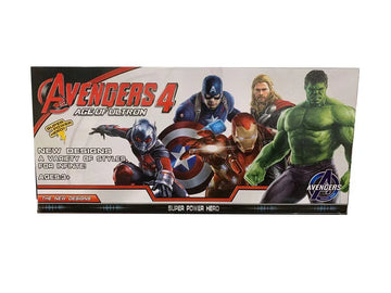 Colorful Justice Avengers Super Heroes 4 in 1 Action Figure Toy for Kids - Arfa Mart