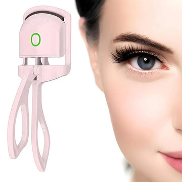 Compact and Rechargeable Mini Electric Eyelash Curler for Quick Long-Lasting Curling Ideal Tool for Women - Arfa Mart