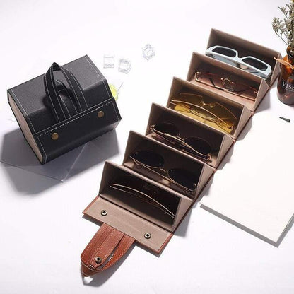 Leather Sun Glasses Organizers - Arfa Mart