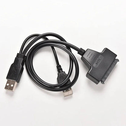 2.5 SATA to USB Hard Drive Adapter Cable for SSD HDD Data Transfer