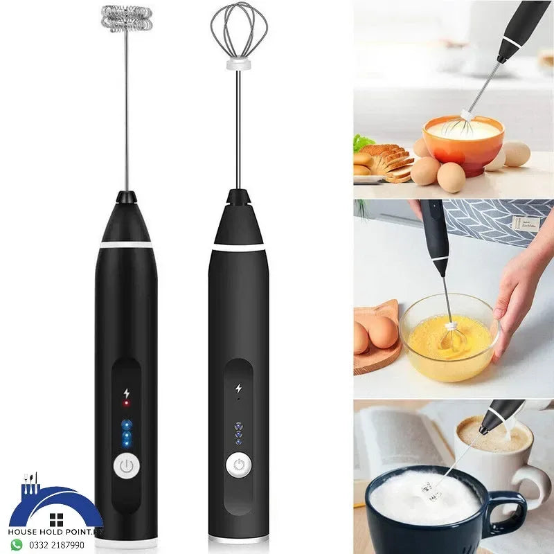 Electric Rechargeable Coffee Beater - Arfa Mart