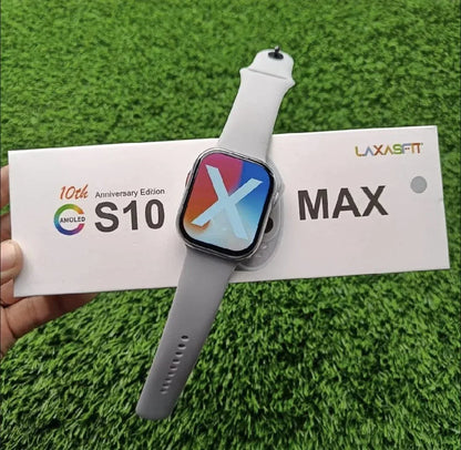S 10 Max Series 10 Bluetooth Calling Smart watch Fitness Tracker with HD Display Heart Rate Monitor Sports Mode Waterproof Long Battery Life - Arfa Mart
