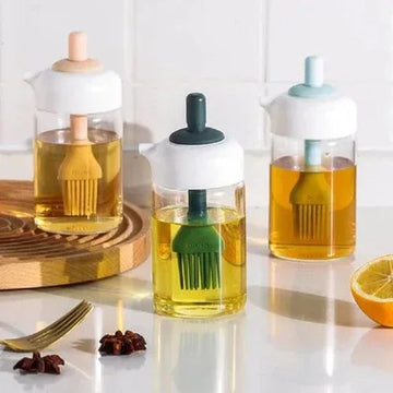 Oil bottle with brush head - Arfa Mart