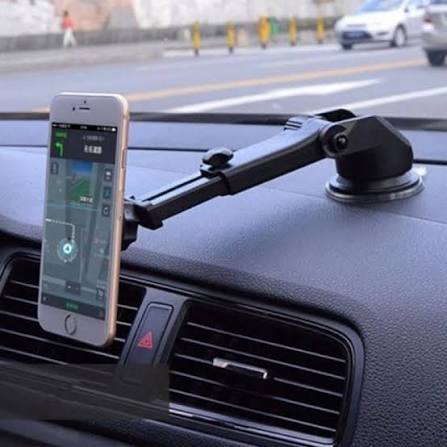 Suction Cup 360 Rotatable Car Phone Holder for Dashboard and Multi-Use